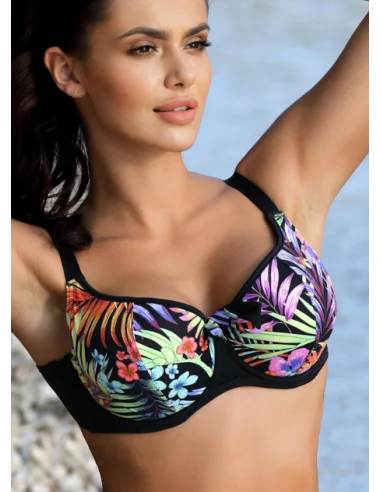 Góra kostiumu kąpielowego we wzory La...