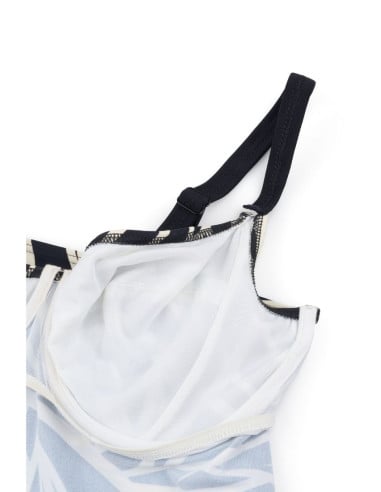 Czarno-białe tankini MENORCA [2013]