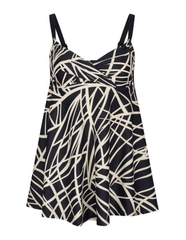 Czarno-białe tankini MENORCA [2013]