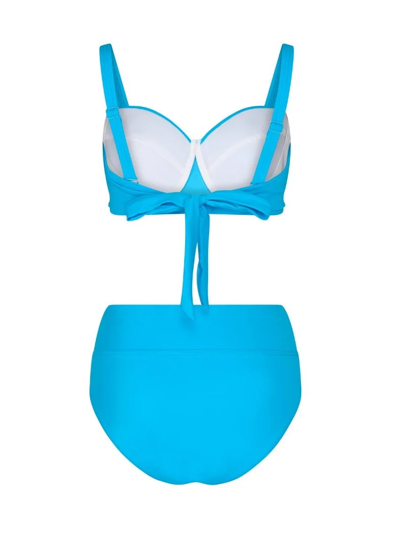 Bikini z wysokim stanem Ibiza 2519 (turkus)