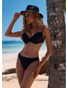 Dół od bikini - Leros czarny, klasyczne figi