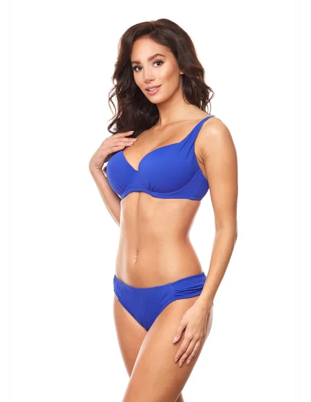 Dwuczęściowy niebieski strój kąpielowy BARBADOS [1901]