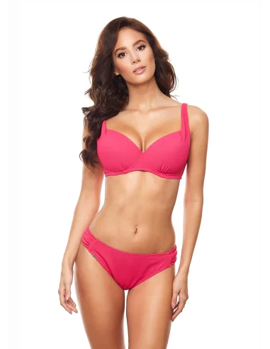 Dwuczęściowy różowy strój kąpielowy...