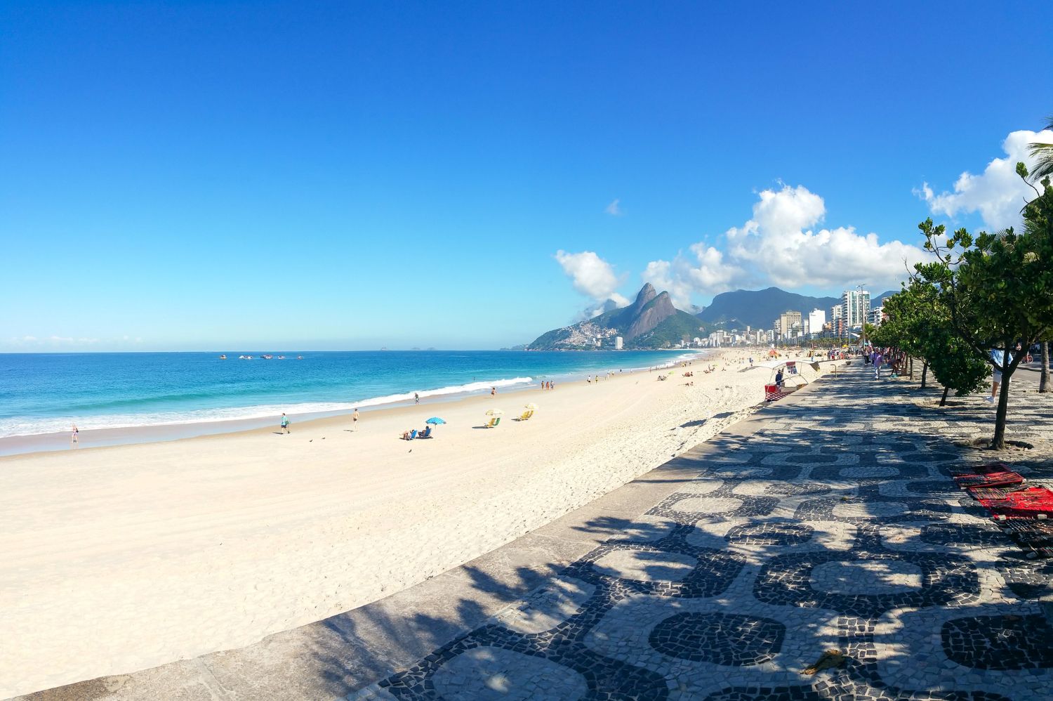 Plaża Copacabana w Brazylii